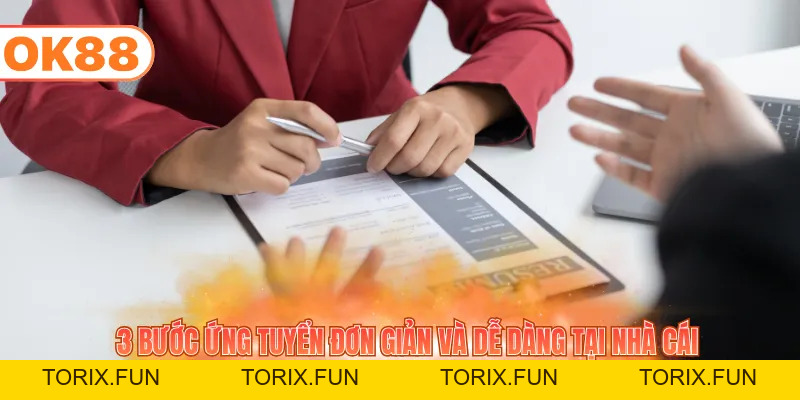 Tuyển Dụng OK88 - Cơ Hội Việc Làm Hấp Dẫn, Thu Nhập Khủng - TORIX