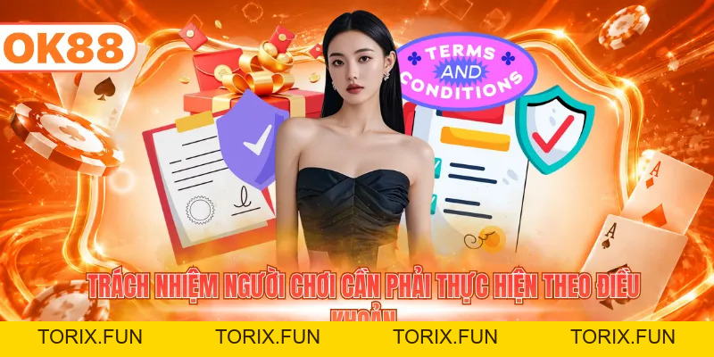 Điều Khoản Điều Kiện - Quy Tắc Tham Gia Giải Trí Cơ Bản - TORIX